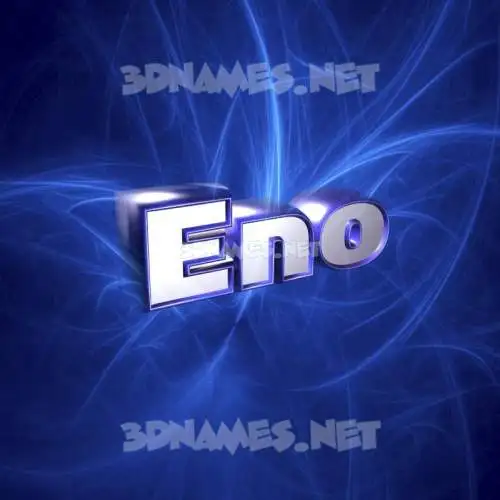 eno in Plasma style - 3D name wallpaper eno in Plasma style - 3D name wallpaper