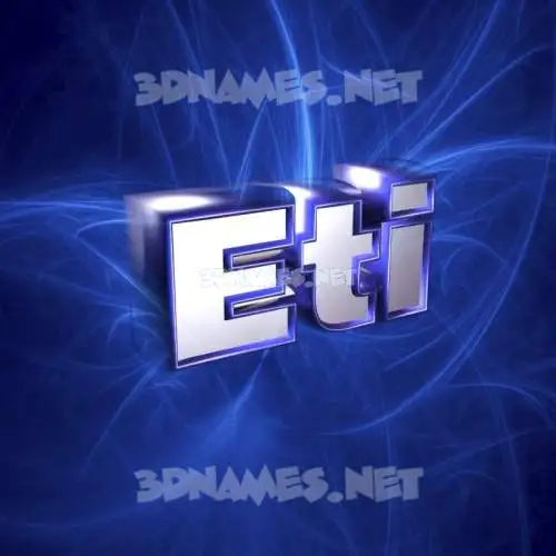 eti in Plasma style - 3D name wallpaper eti in Plasma style - 3D name wallpaper