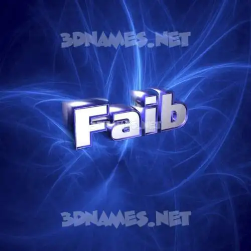 faib in Plasma style - 3D name wallpaper faib in Plasma style - 3D name wallpaper