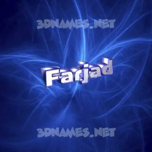 farjad in Plasma style - 3D name wallpaper farjad in Plasma style - 3D name wallpaper
