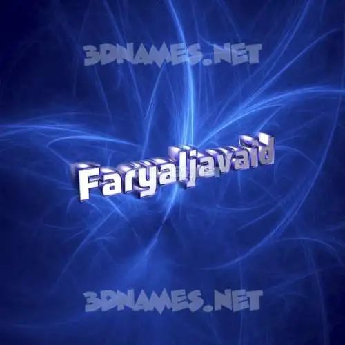 faryaljavaid in Plasma style - 3D name wallpaper faryaljavaid in Plasma style - 3D name wallpaper