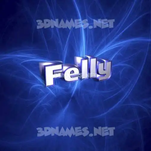 felly in Plasma style - 3D name wallpaper felly in Plasma style - 3D name wallpaper