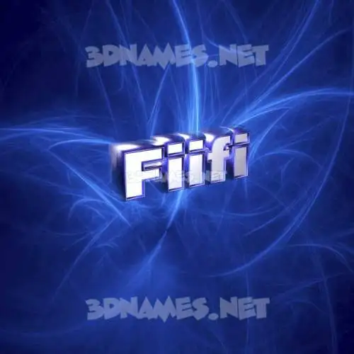 fiifi in Plasma style - 3D name wallpaper fiifi in Plasma style - 3D name wallpaper