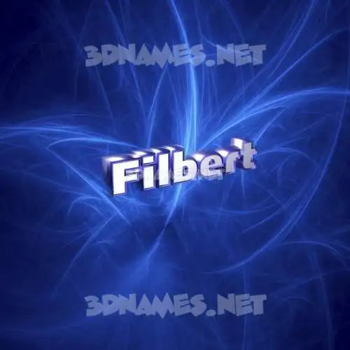 filbert in Plasma style - 3D name wallpaper filbert in Plasma style - 3D name wallpaper