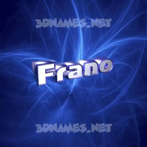 frano in Plasma style - 3D name wallpaper frano in Plasma style - 3D name wallpaper