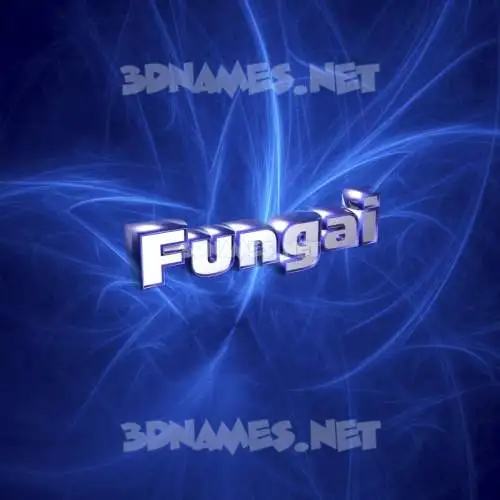 fungai in Plasma style - 3D name wallpaper fungai in Plasma style - 3D name wallpaper