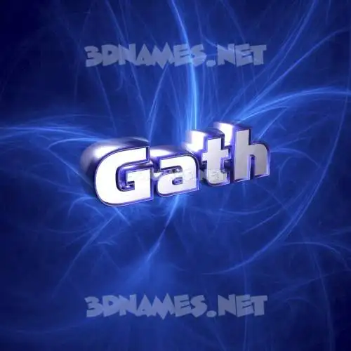 gath in Plasma style - 3D name wallpaper gath in Plasma style - 3D name wallpaper