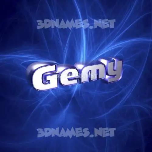 gemy in Plasma style - 3D name wallpaper gemy in Plasma style - 3D name wallpaper