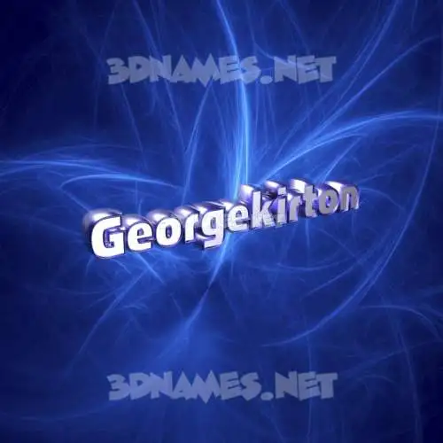 georgekirton in Plasma style - 3D name wallpaper georgekirton in Plasma style - 3D name wallpaper