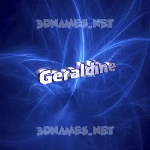 geraldine in Plasma style - 3D name wallpaper geraldine in Plasma style - 3D name wallpaper