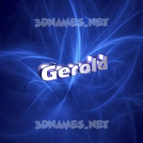gerold in Plasma style - 3D name wallpaper gerold in Plasma style - 3D name wallpaper
