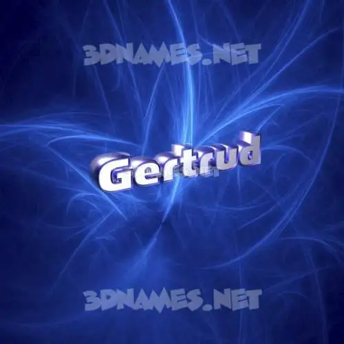 gertrud in Plasma style - 3D name wallpaper gertrud in Plasma style - 3D name wallpaper