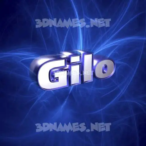 gilo in Plasma style - 3D name wallpaper gilo in Plasma style - 3D name wallpaper