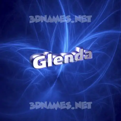 glenda in Plasma style - 3D name wallpaper glenda in Plasma style - 3D name wallpaper