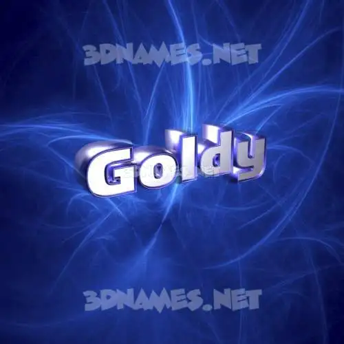 goldy in Plasma style - 3D name wallpaper goldy in Plasma style - 3D name wallpaper