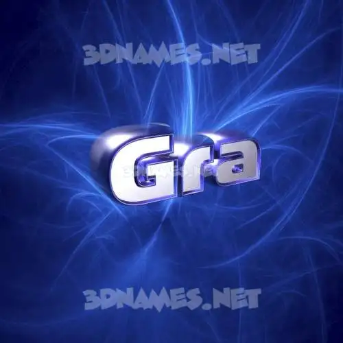 gra in Plasma style - 3D name wallpaper gra in Plasma style - 3D name wallpaper