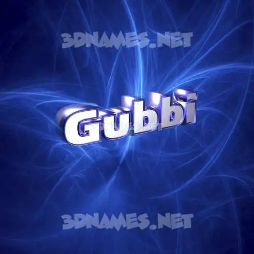 gubbi in Plasma style - 3D name wallpaper gubbi in Plasma style - 3D name wallpaper