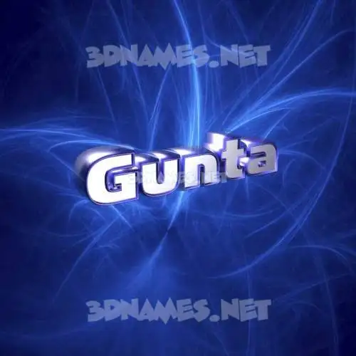 gunta in Plasma style - 3D name wallpaper gunta in Plasma style - 3D name wallpaper