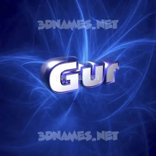 gur in Plasma style - 3D name wallpaper gur in Plasma style - 3D name wallpaper