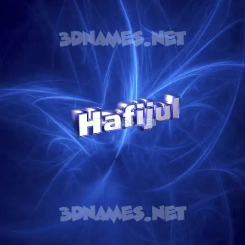 hafijul in Plasma style - 3D name wallpaper hafijul in Plasma style - 3D name wallpaper