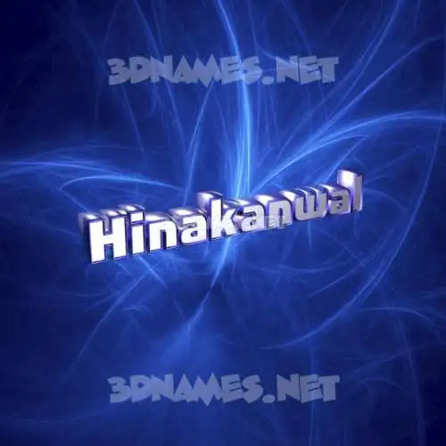 hinakanwal in Plasma style - 3D name wallpaper hinakanwal in Plasma style - 3D name wallpaper