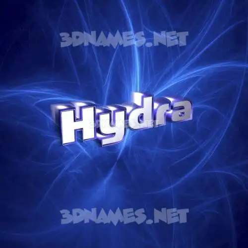 hydra in Plasma style - 3D name wallpaper hydra in Plasma style - 3D name wallpaper