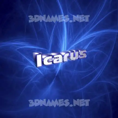 icarus in Plasma style - 3D name wallpaper icarus in Plasma style - 3D name wallpaper