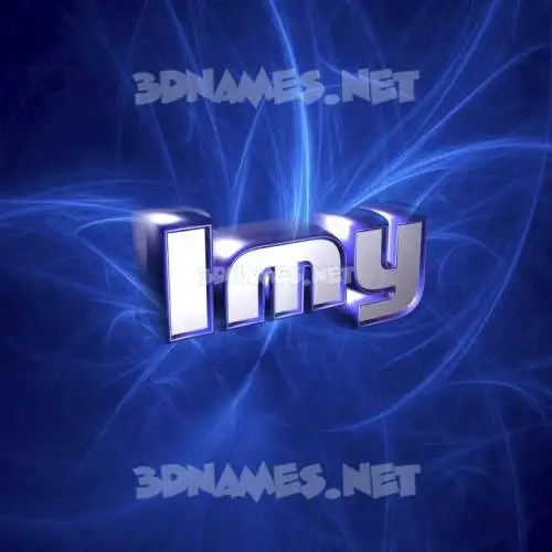 imy in Plasma style - 3D name wallpaper imy in Plasma style - 3D name wallpaper