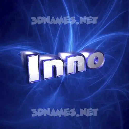 inno in Plasma style - 3D name wallpaper inno in Plasma style - 3D name wallpaper