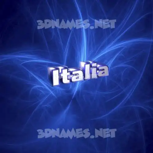 italia in Plasma style - 3D name wallpaper italia in Plasma style - 3D name wallpaper