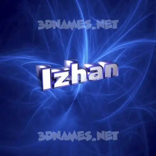 izhan in Plasma style - 3D name wallpaper izhan in Plasma style - 3D name wallpaper