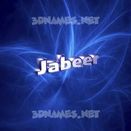 jabeer in Plasma style - 3D name wallpaper jabeer in Plasma style - 3D name wallpaper