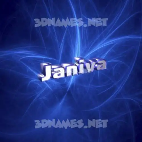 janiva in Plasma style - 3D name wallpaper janiva in Plasma style - 3D name wallpaper