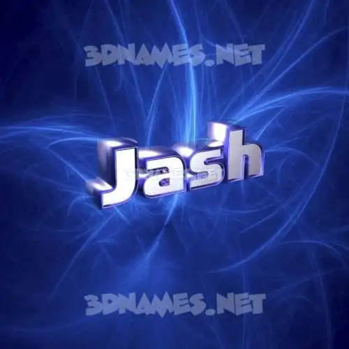 jash in Plasma style - 3D name wallpaper jash in Plasma style - 3D name wallpaper