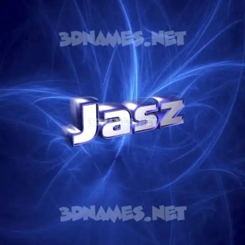 jasz in Plasma style - 3D name wallpaper jasz in Plasma style - 3D name wallpaper