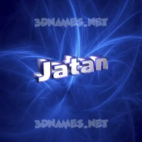 jatan in Plasma style - 3D name wallpaper jatan in Plasma style - 3D name wallpaper