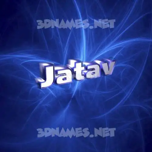 jatav in Plasma style - 3D name wallpaper jatav in Plasma style - 3D name wallpaper