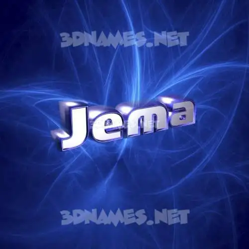 jema in Plasma style - 3D name wallpaper jema in Plasma style - 3D name wallpaper