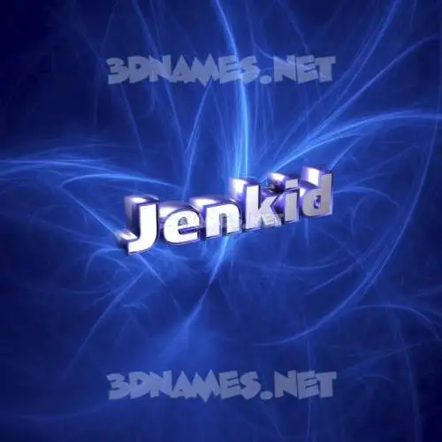 jenkid in Plasma style - 3D name wallpaper jenkid in Plasma style - 3D name wallpaper