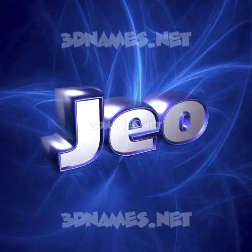 jeo in Plasma style - 3D name wallpaper jeo in Plasma style - 3D name wallpaper