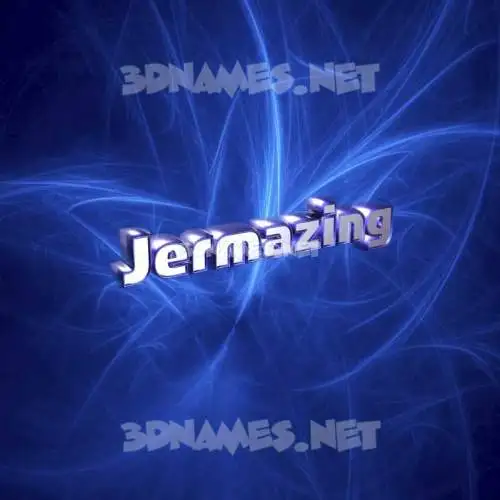 jermazing in Plasma style - 3D name wallpaper jermazing in Plasma style - 3D name wallpaper