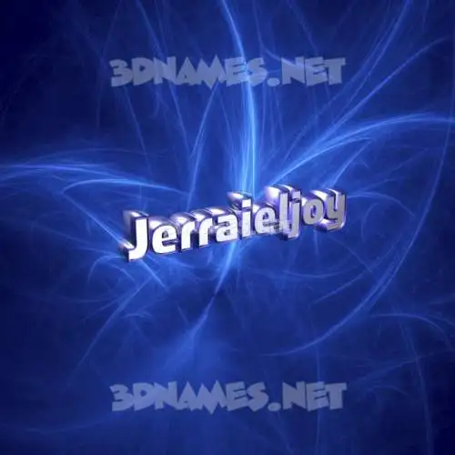 jerraieljoy in Plasma style - 3D name wallpaper jerraieljoy in Plasma style - 3D name wallpaper