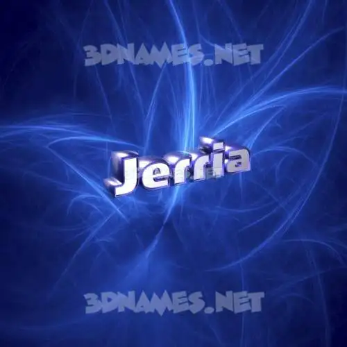 jerria in Plasma style - 3D name wallpaper jerria in Plasma style - 3D name wallpaper