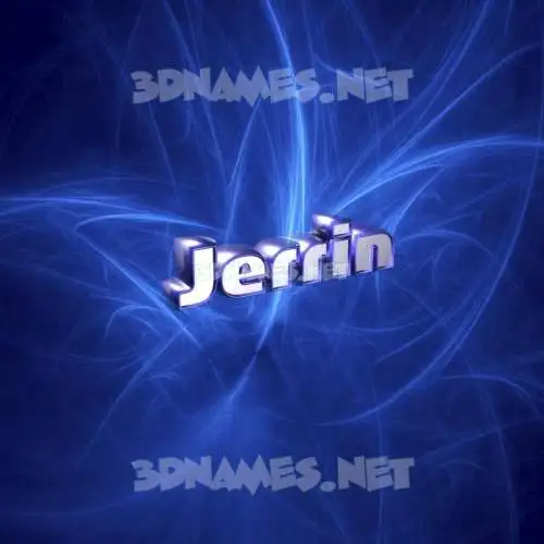 jerrin in Plasma style - 3D name wallpaper jerrin in Plasma style - 3D name wallpaper