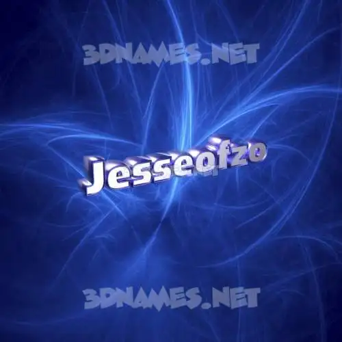 jesseofzo in Plasma style - 3D name wallpaper jesseofzo in Plasma style - 3D name wallpaper