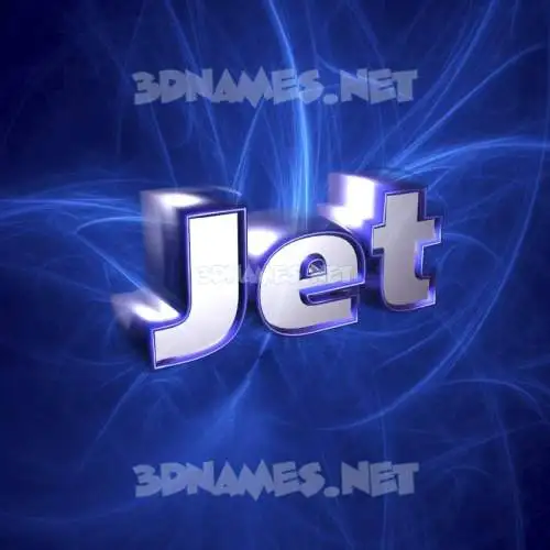 jet in Plasma style - 3D name wallpaper jet in Plasma style - 3D name wallpaper