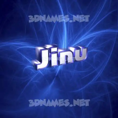 jinu in Plasma style - 3D name wallpaper jinu in Plasma style - 3D name wallpaper