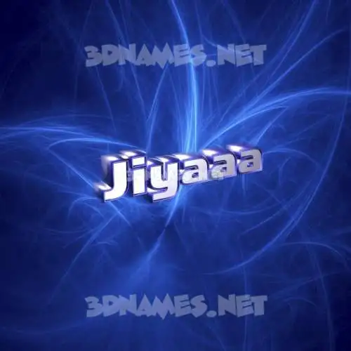 jiyaaa in Plasma style - 3D name wallpaper jiyaaa in Plasma style - 3D name wallpaper