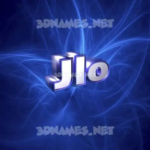 jlo in Plasma style - 3D name wallpaper jlo in Plasma style - 3D name wallpaper