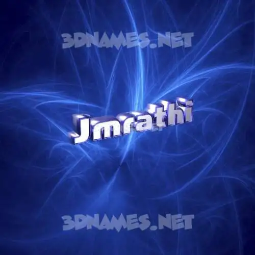 jmrathi in Plasma style - 3D name wallpaper jmrathi in Plasma style - 3D name wallpaper